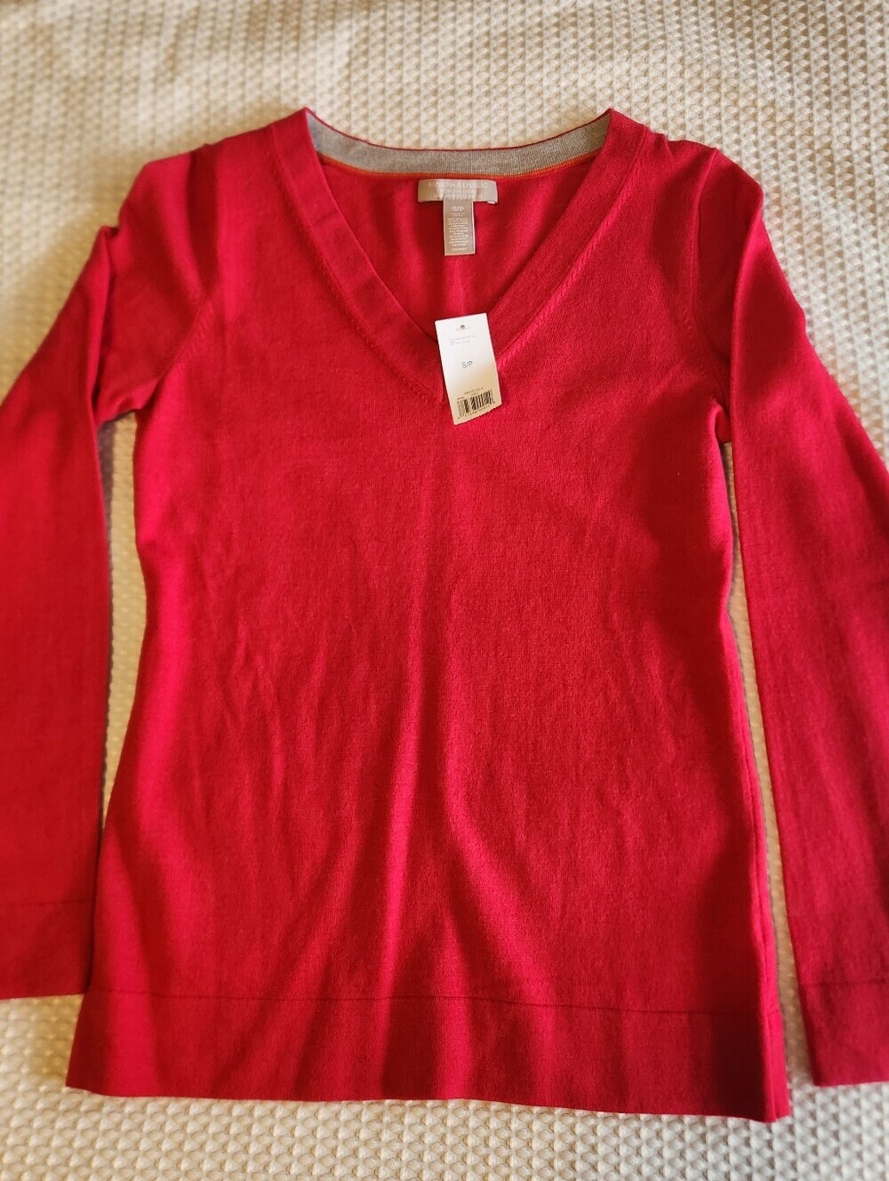 NWT Banana Republic Pink Wool Blend Sweater Size Small